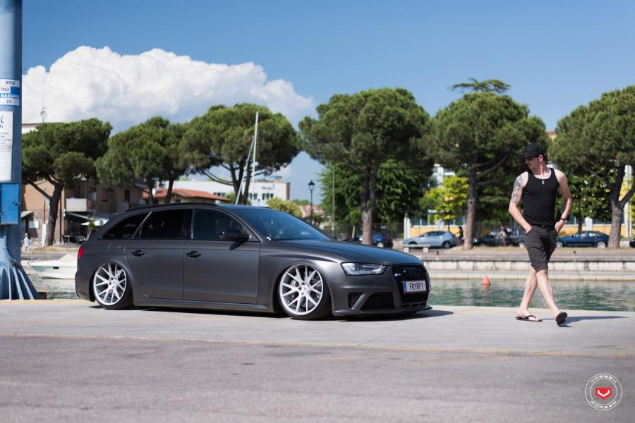  Audi RS4 Avant on Vossen Wheels (VPS-306) 2017 года  (фото 1 из 20)